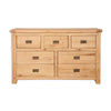 Natural Oak - 7 Drawer Chest