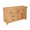 Natural Oak - 7 Drawer Chest