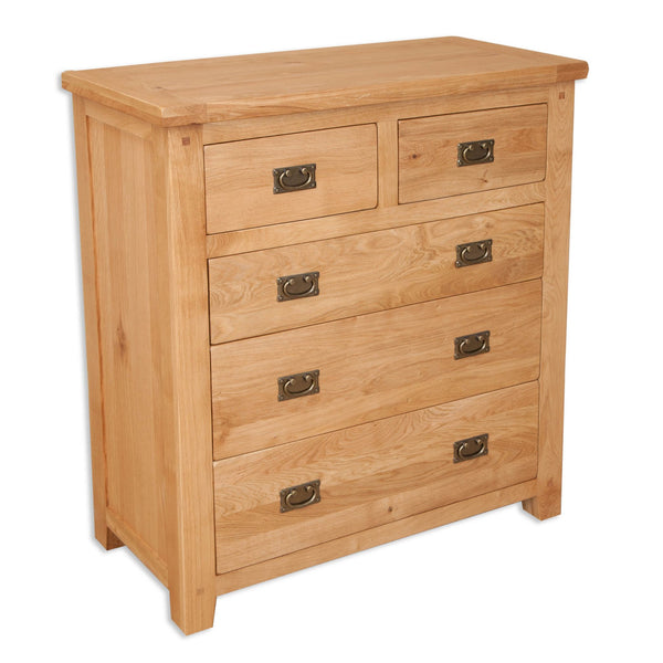 Natural Oak - 3+2 Drawer