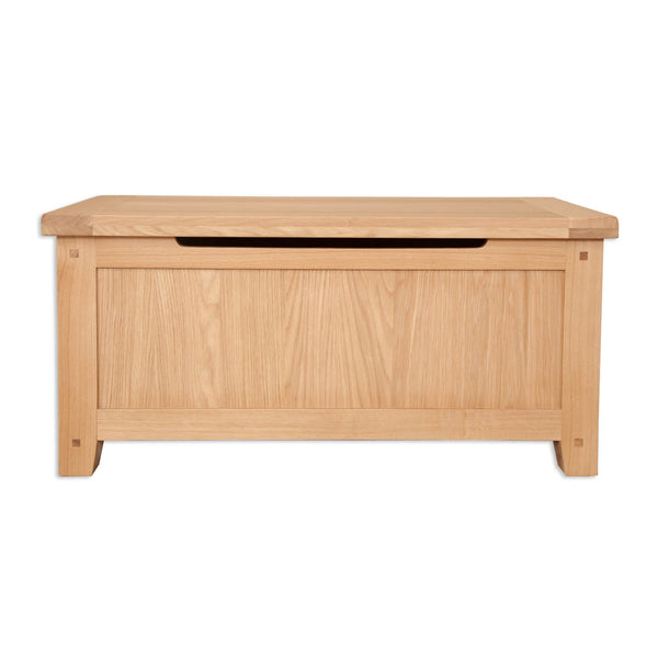 Natural Oak - Blanket Box