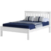 Morgan White High or Low Foot End - Double Frame Bed