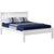 Morgan White High or Low Foot End - King Size Frame Bed