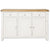 Arctic White & Oak Top - 3 Door Sideboard