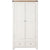 Arctic White & Oak Top - 2 Door 2 Drawer Wardrobe