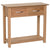 Oak 1 - 2 Drawer Console Table