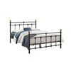 Aston Black - Small Double Frame Bed