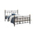Aston Black - Small Double Frame Bed