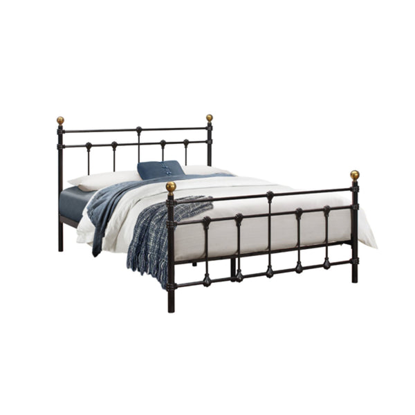 Aston Black - Small Double Frame Bed