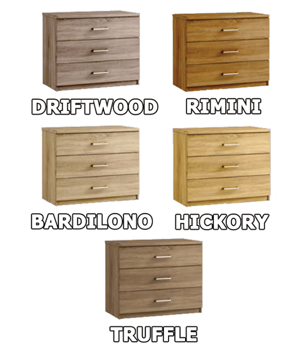 Montana - 4 Drawer Chest 30" - 11 Colours