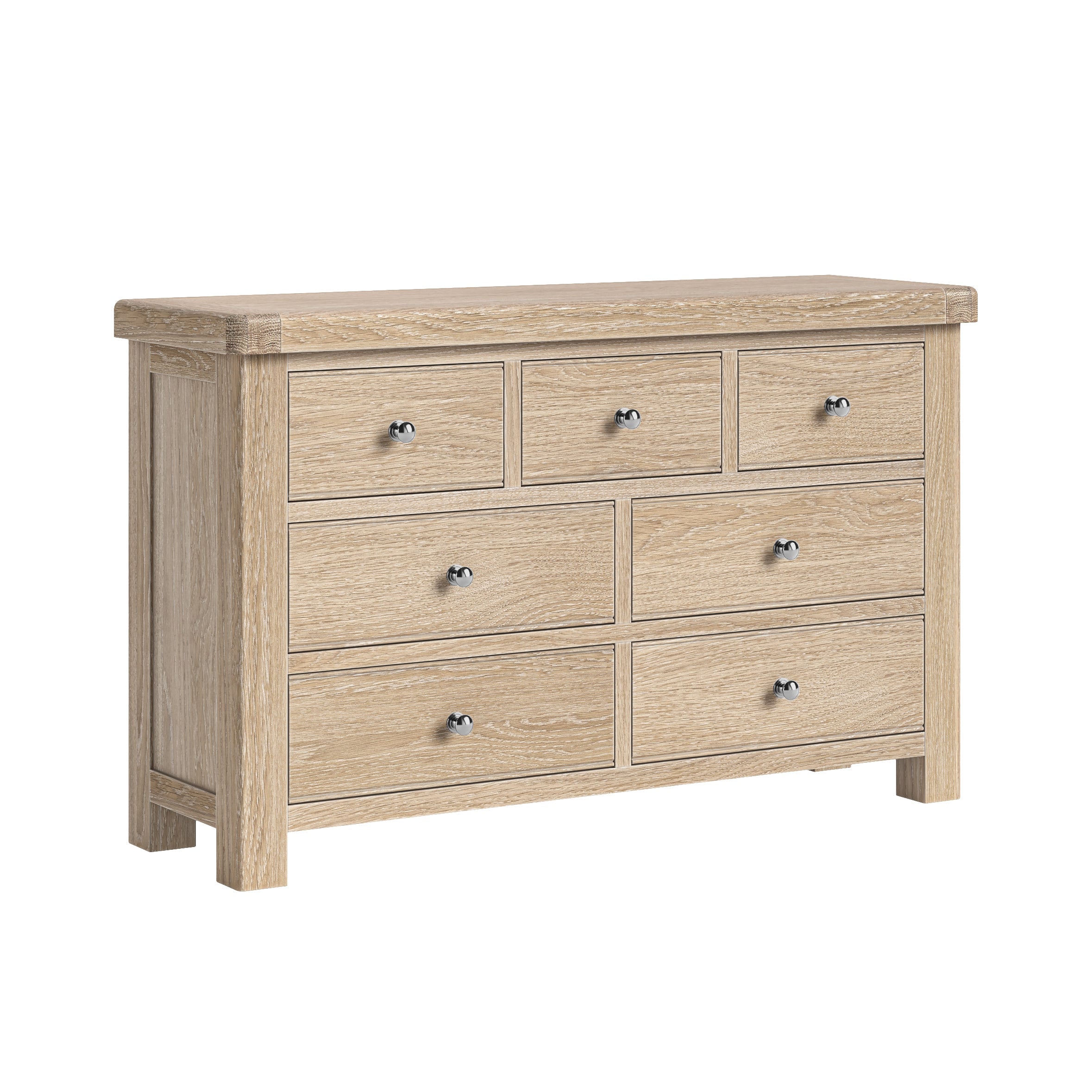 Newborough White Wash Oak - Bedroom