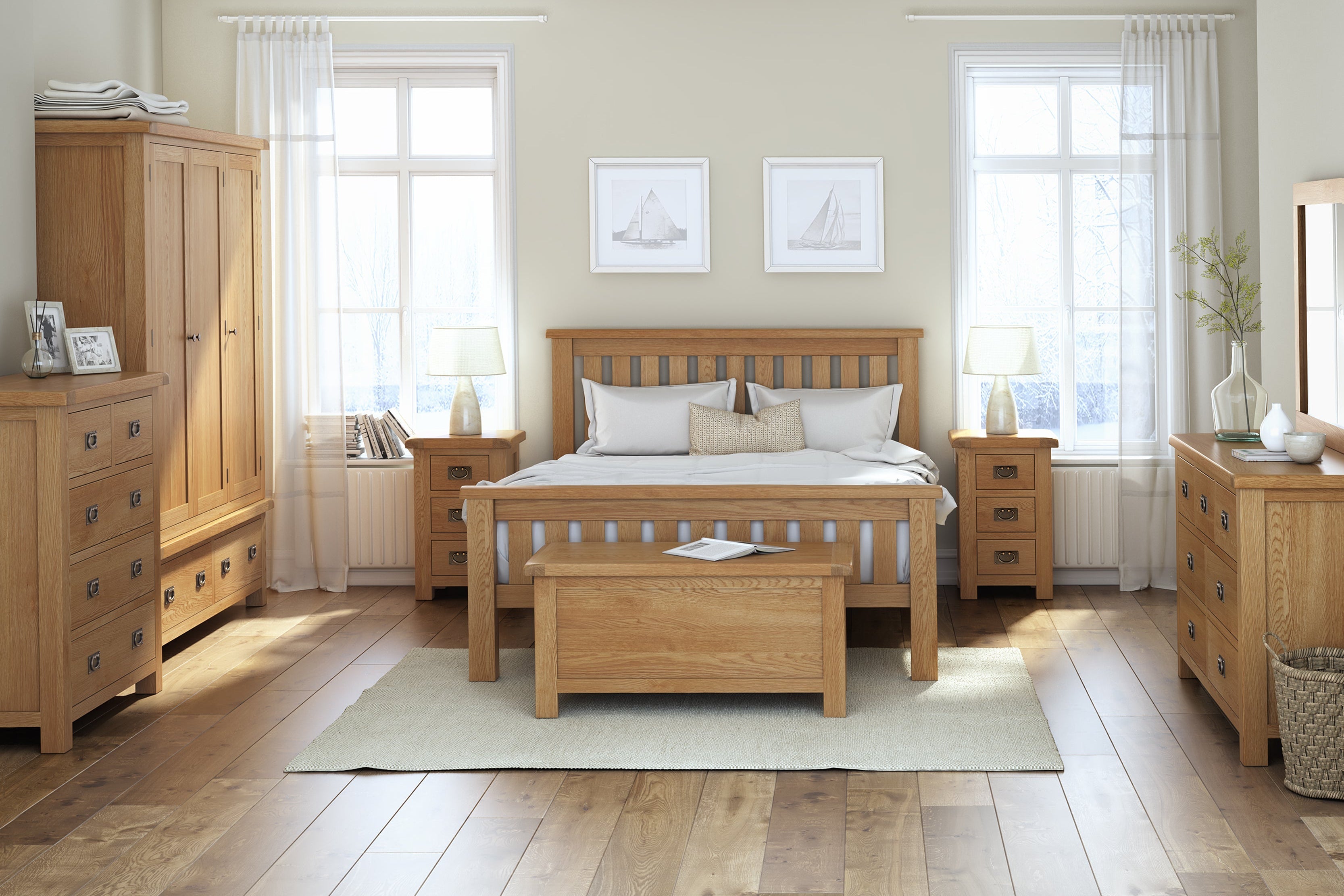 Sudbury Oak - Bedroom