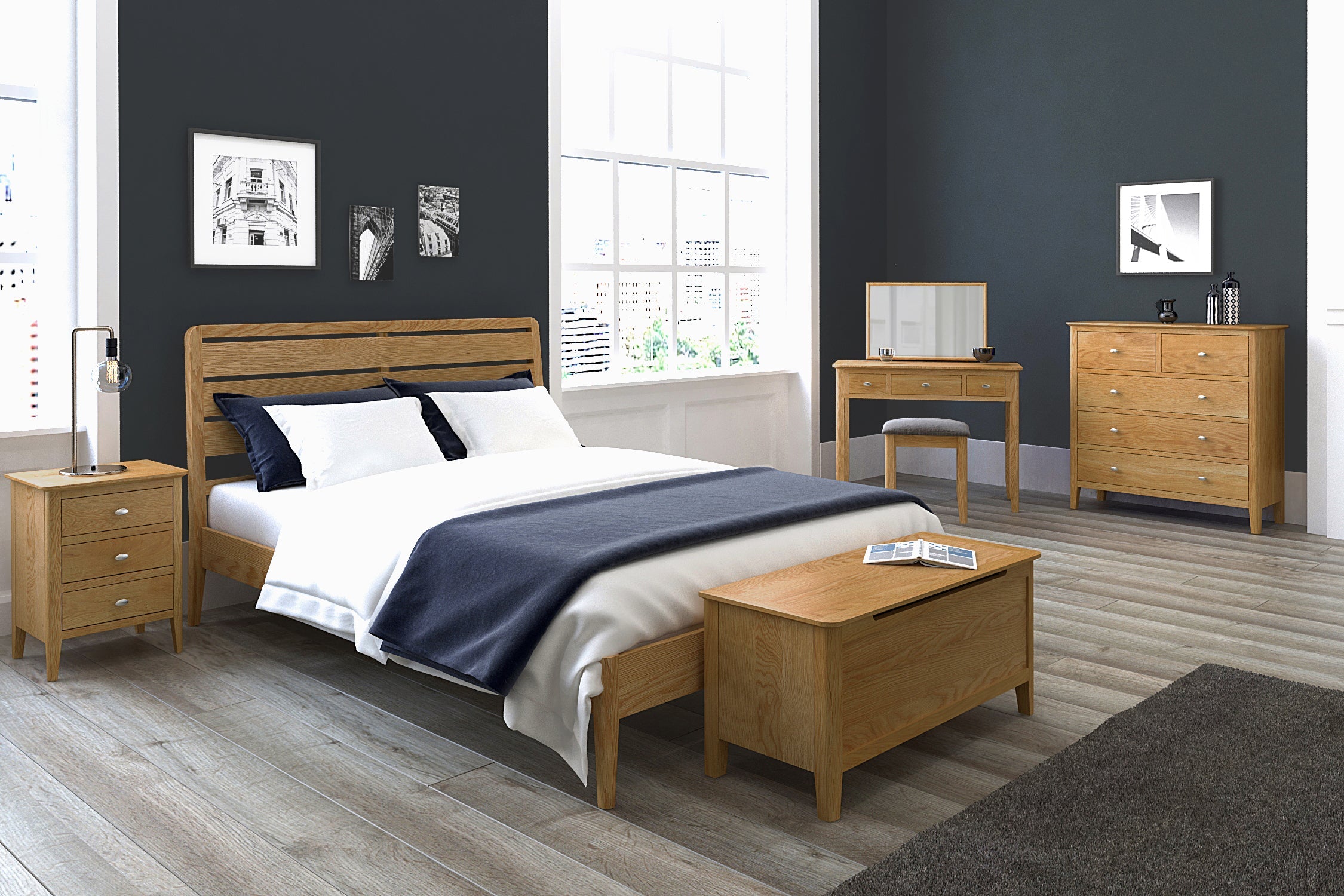 Barley Oak - Bedroom