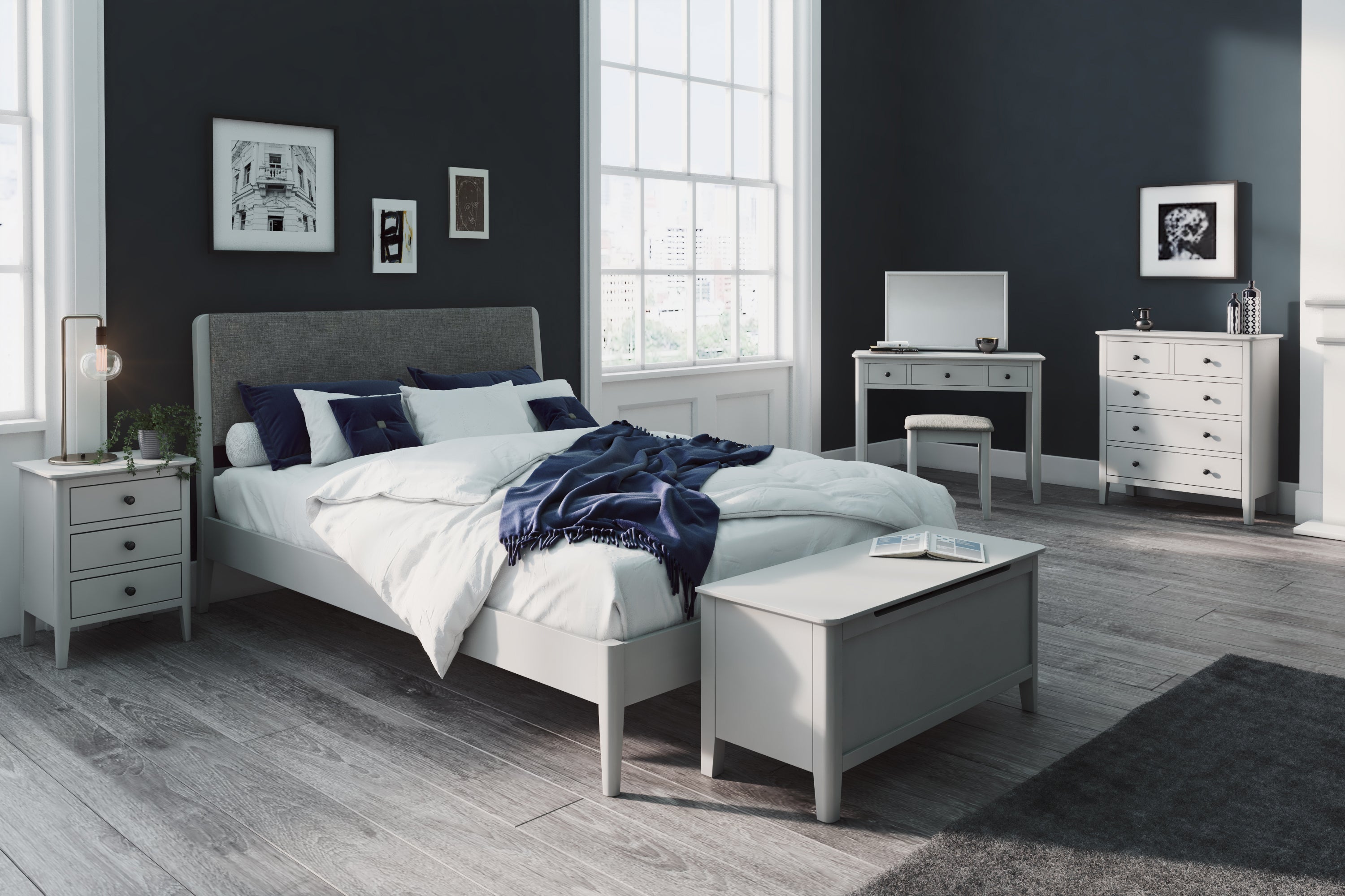 Hanbury Grey - Bedroom
