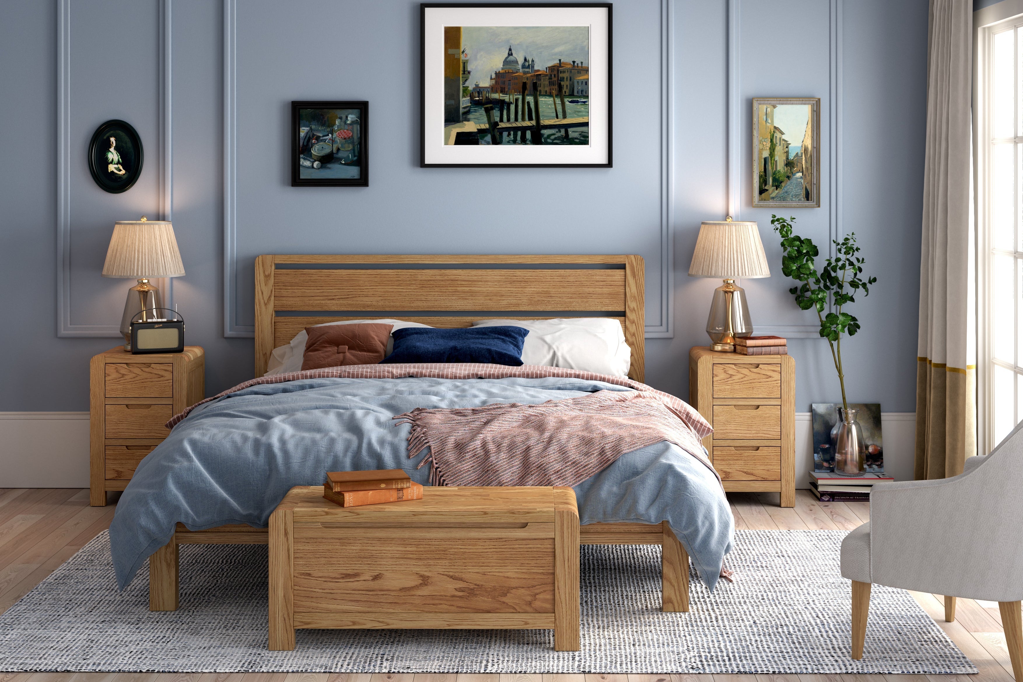 Branston Oak - Bedroom