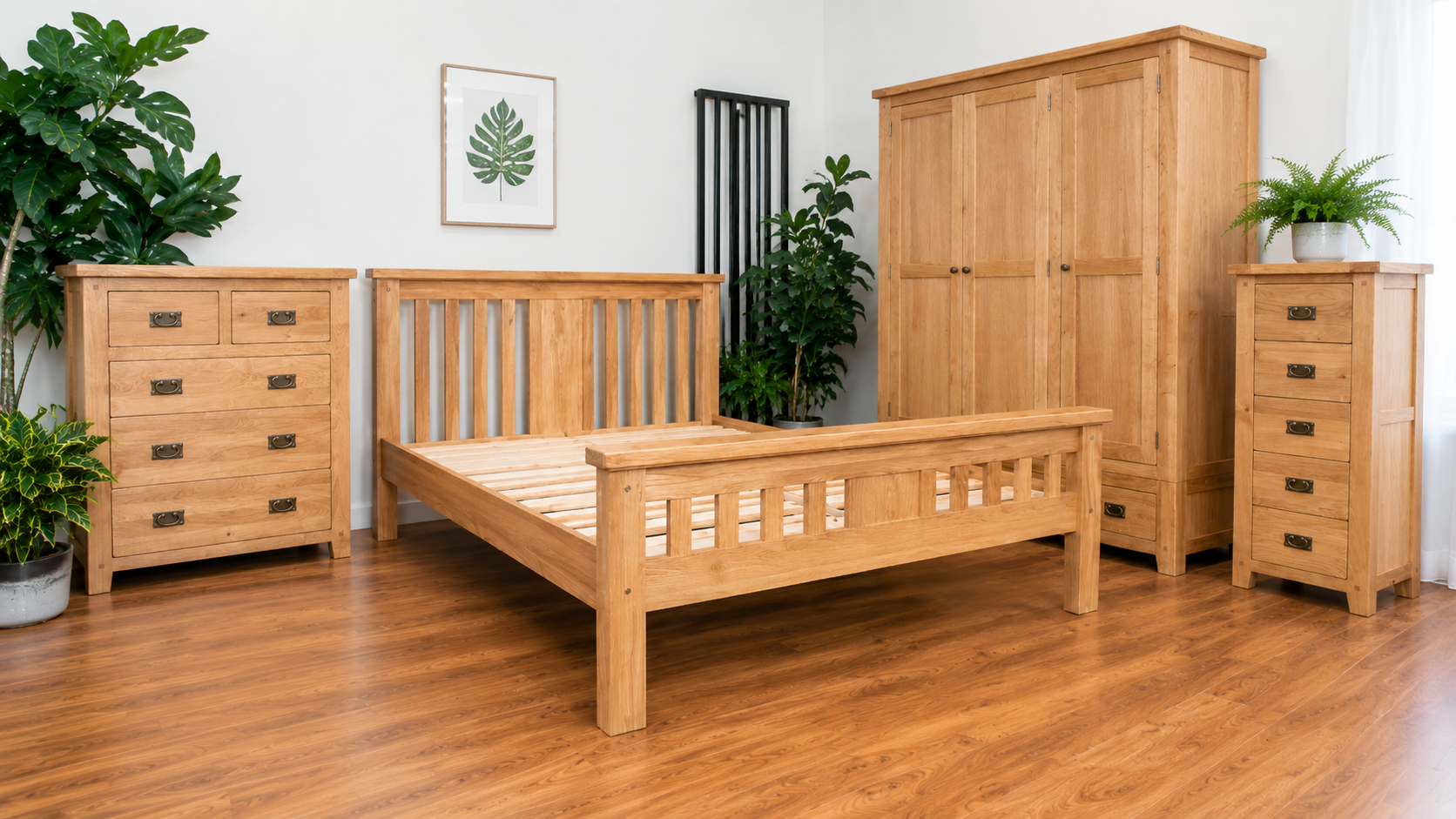 Natural Oak Bedroom