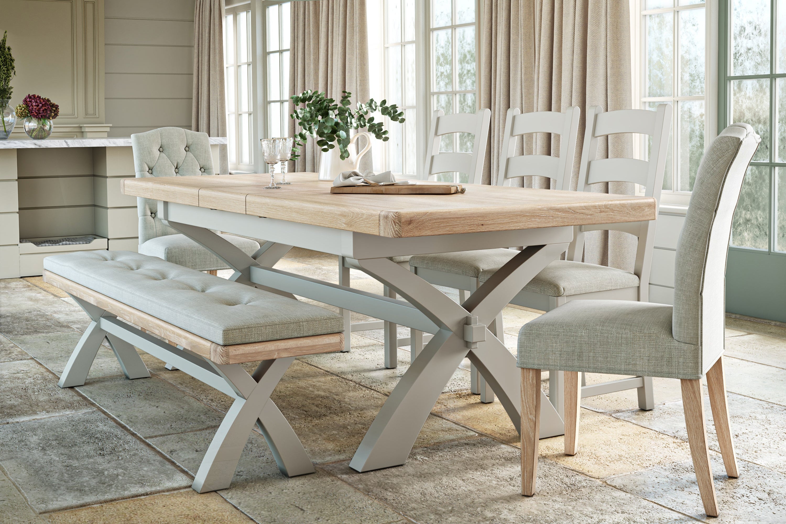 Saxon - Stone Grey or Sage