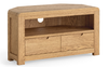 Oak 410 - Corner TV Unit