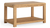 Oak 410 - Coffee Table with shelf