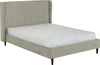 Alice - 5' King Size Frame Bed - Grey