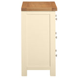 Devon Painted 2 Over 2 Chest - Ivory Side