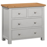 Devon Painted 2 Over 2 Chest - Devon Grey