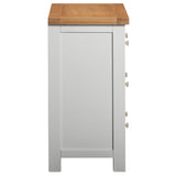 Devon Painted 2 Over 2 Chest - Devon Grey Side