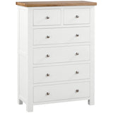 Devon Painted 2 Over 4 Chest - White
