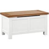 Devon Painted Blanket Box - White