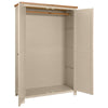 Painted 3 - 2 Door Full Hanging Wardrobe - 3 Colours
