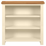 Devon Painted 3ft Wide Bookcase - Ivory Front
