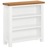 Devon Painted 3ft Wide Bookcase - White