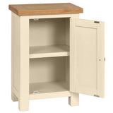 Devon Painted Small Cabinet - Ivory Open