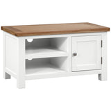 Devon Painted Small TV Unit - White