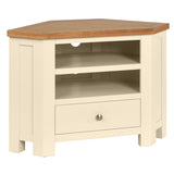 Devon Painted Corner TV Unit - Ivory