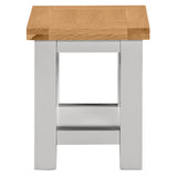 Devon Painted Lamp Table - Devon Grey Side