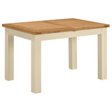 Devon Painted Small Extending Dining Table 120-153cm - Ivory