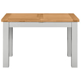 Devon Painted Small Extending Dining Table 120-153cm - Devon Grey Front Closed