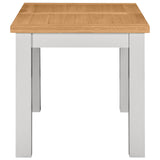 Devon Painted Small Extending Dining Table 120-153cm - Devon Grey Side Closed