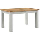 Devon Painted Medium Extending Dining Table 132-198cm - Devon Grey Closed