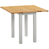 Devon Painted Square Drop Leaf Dining Table - Devon Grey