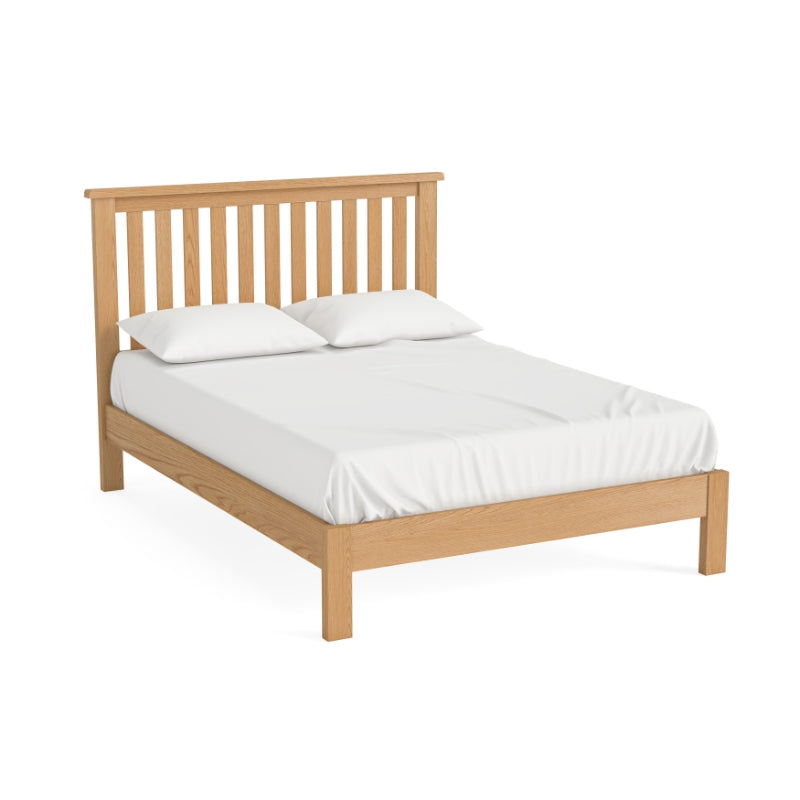 Sudbury Petite Oak - 4'6 Double Frame Low End (NEW)