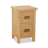 Sudbury Petite Oak - Narrow Bedside