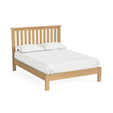Tean Oak - 4'6 Double LFE Frame Bed - CHECK STOCK