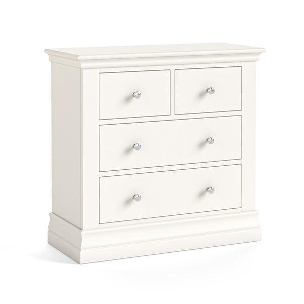 Beamhurst Painted - 2+2 Drawer - Coconut Milk