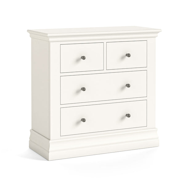 Beamhurst Painted - 2+2 Drawer - Coconut Milk
