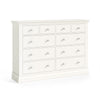 Beamhurst Painted - 4 Over 6 Drawer - Coconut Milk