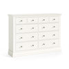 Beamhurst Painted - 4 Over 6 Drawer - Coconut Milk