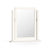 Beamhurst Painted - Vanity Mirror - Coconut Milk