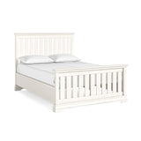 Beamhurst Painted - 4'6 Frame Bed - Coconut Milk