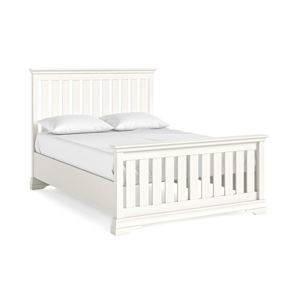 Beamhurst Painted - 4'6 Frame Bed - Coconut Milk